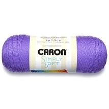 Caron Simply Soft Heathers Yarn, 5 oz, Gray Heather, 1 Ball - £3.83 GBP