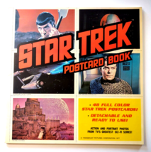 Star Trek Postcard Book 1977 Original Large 12&quot; x 12&quot; UNUSED Science Fiction NOS - £26.73 GBP