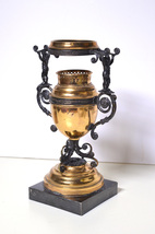 19C antique russian intricate bronze neoclassical censer incense perfume... - $292.00