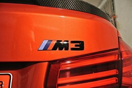 BMW M3 Gloss Black Rear Boot Badge Emblem E90 E92 E93 - $19.79