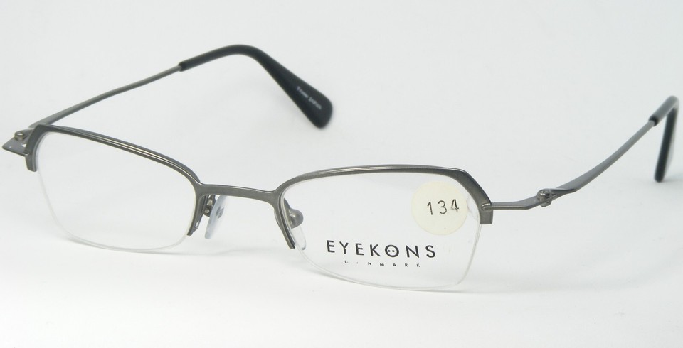 Denmark Eyekons Collection K.13A L SILVER-GRAY EYEGLASSES 45-19-142mm (N... - $47.56