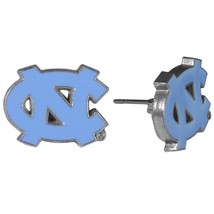 North Carolina Tar Heels Stud Earrings NCAA Logo Fan Game Team Spirt Foo... - €38,82 EUR