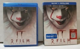 Stephen King&#39;s IT Chapter One &amp; Two Blu-Ray 2 Disc Collection 2017 Slipcover - £37.14 GBP