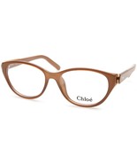NEW CHLOE CE2646 248 Light Brown EYEGLASSES GLASSES 52-16-135mm B40mm Italy - $2,363.22 MXN