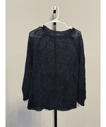 J.Crew Black knit Women’s Sweater Long Sleeve. Size Small - $14.50