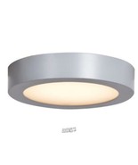 Ulko Exterior 14-Watt Silver Integrated LED Outdoor Flush Mount Light - $51.95 CAD