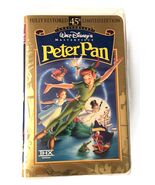 Walt Disney Masterpiece Peter Pan 45th Anniversary VHS Tape  Clamshell C... - $5.95