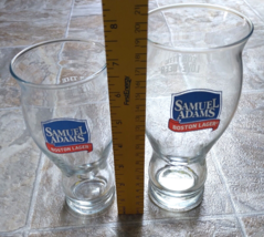 Vintage Samuel Adams Boston Lager For the Love of Beer Glasses Set of 2 - £15.54 GBP