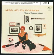 Helen Forrest: Voice Of The Big Bands ( Part 1 ) - Vinyl 45 EP - $12.80