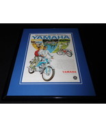 1966 Yamaha Twin Jet 100 11x14 Framed ORIGINAL Vintage Advertisement  - $44.54