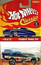 2004 Hot Wheels Classics Series 1 18/25 Firebird Funny Car Blue w/GDYR 5 Spokes - £6.33 GBP