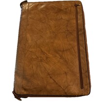Samsonite Brown Grain Leather Zippered Portfolio - Storage Business - Vi... - $49.09 CAD
