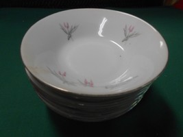 Beautiful Winterling Schwarzenbach Bavaria Germany WIG13 China Set 8 Berry Bowls - £16.86 GBP