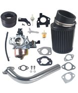 Carburetor Exhaust Muffler Stage 2 Kit For Predator 420cc 301cc GX340 GX... - €59,60 EUR
