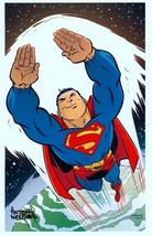 Anthony Marques SIGNED DC Comics Superman The Man of Steel Comic Art Print - £31.64 GBP