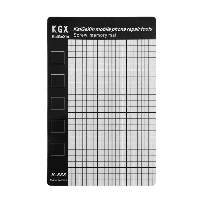 1PC K-888 Magnetic Screw Mat Memory Chart Work Pad Mobile Phone Repair Tools 145 - £44.80 GBP