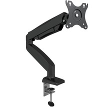Monitor Arm - Gas Spring Single Monitor Stand - Fully Adjustable Motion (Rotatio - £61.37 GBP