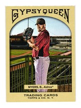 2011 Topps Gypsy Queen #136 Brett Myers Houston Astros - $3.00