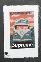 Supreme Huntington Beach Stampa Da Fairchild Paris Le 5/25 - $148.48