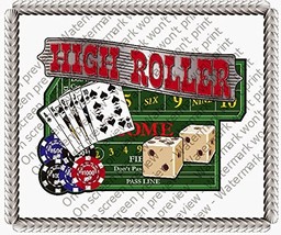 1/4 Sheet Cake - High Roller Casino Birthday - Edible Cake or Cupcake To... - €12,23 EUR