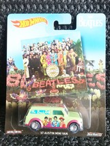 Hot Wheels The Beatles Sgt Pepper&#39;s Lonely Hearts Club Band 67 AUSTIN MINI VAN - £23.97 GBP