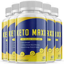 5-Pack Keto Maxx Supplement Pills,Weight Loss,Fat Burner,Appetite Supressor - £71.08 GBP