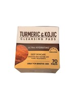 Hipfate Kojic Acid and Turmeric Facial Cleansing Pads 70 Count EXP 10/2027 - €11,22 EUR
