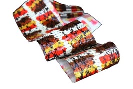 Nautical stripe Print Elaphe Snake Skin Hide Leather Snakeskin Glossy - $21.78+