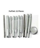 Die Punch Tool Set 10/12/15/17mm Rivets/Popper Snap Fasteners Press Stud... - $13.43 CAD+