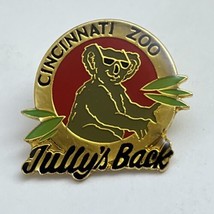Cincinnati Zoo Tully’s Back Koala Ohio Zoology Souvenir Lapel Hat Pin Pinback - £11.70 GBP