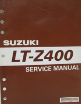 Suzuki Service Manual LT-Z400 March 2002 Workshop Repair 99500-43060-01E... - $15.04