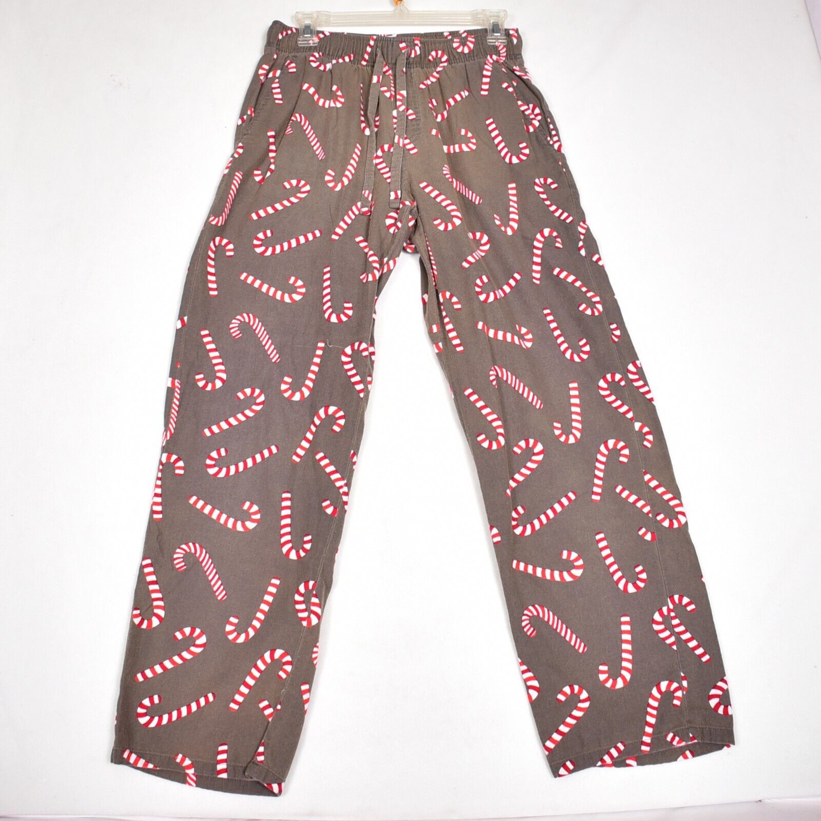 Old Navy Women&#39;s Christmas Candy Cane Pajama Pants Size M - $14.19