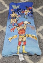 Rare Vintage 1985 WWF Hulk Hogan Andre Giant Rowdy Piper Sleeping Bag - £112.10 GBP
