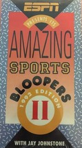 ESPN Presents Its Amazing Sports Bloopers II Video (1992 Edition) VHS VCR-RARE - $41.13