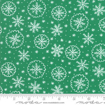 Moda Deck The Halls Green 20691 14 Fabric By The Yard By Stacy Iest Hsu - £8.53 GBP