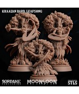 3D Printed Sordane Publishing Kraal'an Bard Leafsong Moonsoon 28 32mm D&D - $9.80 - $24.65
