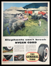 1955 Nygen Cord The General Tire Vintage Print Ad - $262.53 MXN