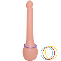 Inflatable Penis  Pecker Ring Toss Game Gag Party Gift 3 Ft Tall - $19.99