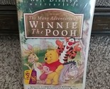 SEALED Disney&#39;s The Many Adventures of Winnie the Pooh VHS 1996 Masterpi... - $12.82