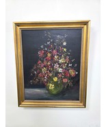 Fine Art Floral Oil Painting Original Signed by Artist Gay Smith - €255,05 EUR