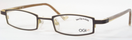 Lunettes Ogi Kids OK50 792 Marron / Ivoire Monture Métallique OK 50 42-19-125mm - £45.18 GBP