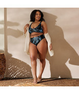 New Women&#39;s Size XS-3XL High-Waisted Bikini Set Swimwear Black Blue Remo... - £30.65 GBP+