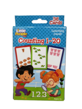 Bendon Little People Flash Cards - 36 Cards - New  - Counting 1-20 - £5.49 GBP