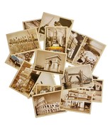 Sepia Photo Postcards Lot of 19 Unposted Reproduction Junk Journals Craf... - $188.26 MXN