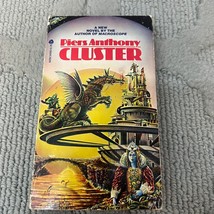 Cluster Science Fiction Paperback Book by Piers Anthony from Avon 1977 - £9.54 GBP