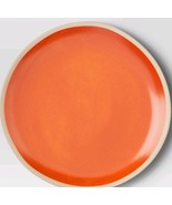 Threshold™ ~ Set of Four (4) ~ Melamine ~ ORANGE ~ 10.5&quot; Round Dinner Pl... - $37.40