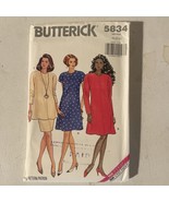 Butterick 5834 Sewing Pattern Misses Dress Tunic Skirt Size 18-20-22 Unc... - $12.29 CAD
