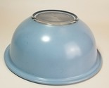 Pyrex Moody Blues 323 Nesting Mixing Bowl Clear Bottom 1.5 Liter Vintage - $17.77