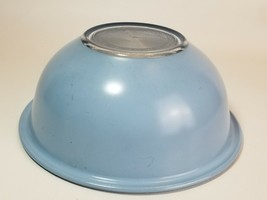Pyrex Moody Blues 323 Nesting Mixing Bowl Clear Bottom 1.5 Liter Vintage - £13.98 GBP