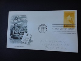 1948 Gold Star Mothers First Day Issue Envelope Stamp Veterans Military - $2.50
